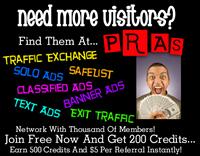 PrimeRealAdState.com - PRAS - Social Networking For Internet Marketers And Advertisers. Including Traffic Exchange And Solo Ads And Email Marketing.
Join Free Today And Increase Traffic!