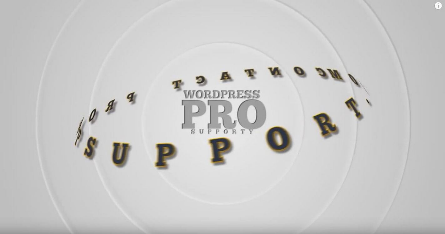Pro WP Support Promotional Video