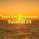 WordPress for Beginners 2015 Tutorial 24