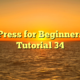 WordPress for Beginners 2015 Tutorial 34