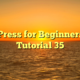 WordPress for Beginners 2015 Tutorial 35