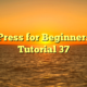WordPress for Beginners 2015 Tutorial 37