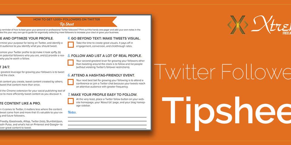 How to grow your twitter followers