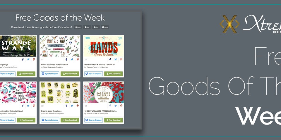 Free Goods Of The Week – Jan.23