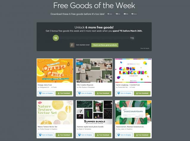 Free Goods Of The Week – Mar.11 • Xtreme Freelance