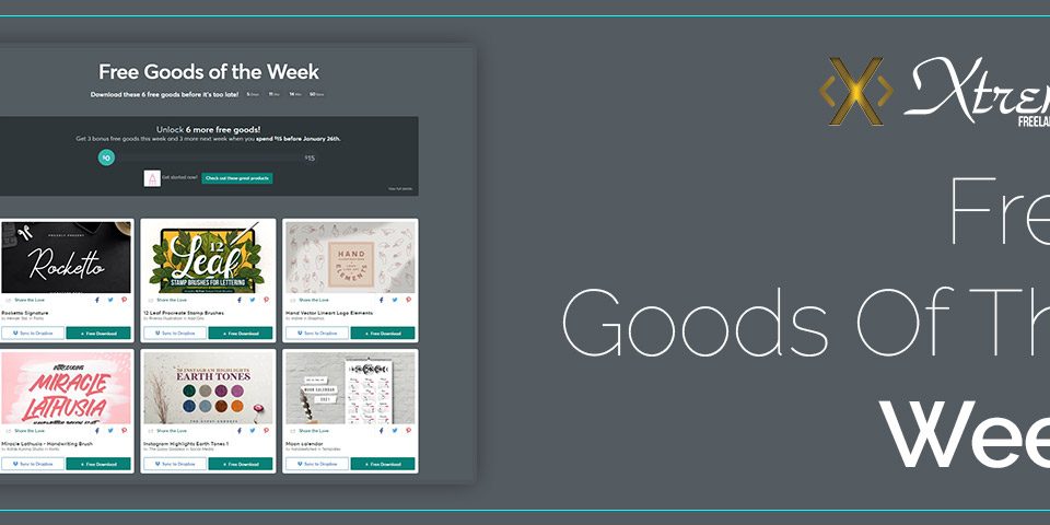Free Goods Of The Week cover image