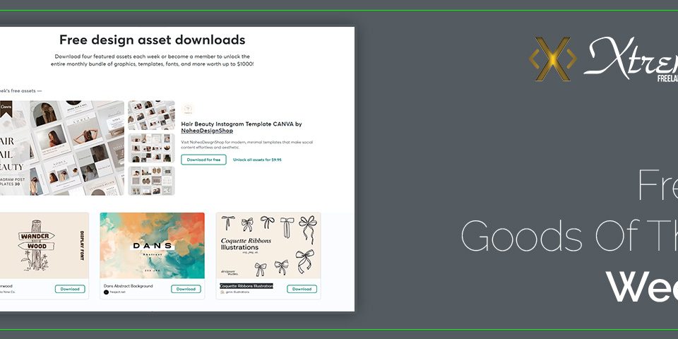 Free Goods Of The Week featured image