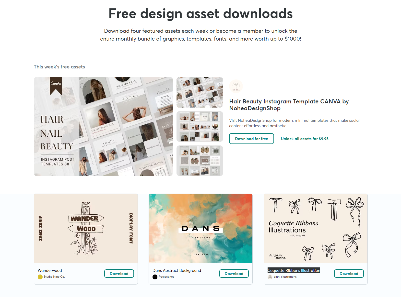 Free Goods Of The Week main image