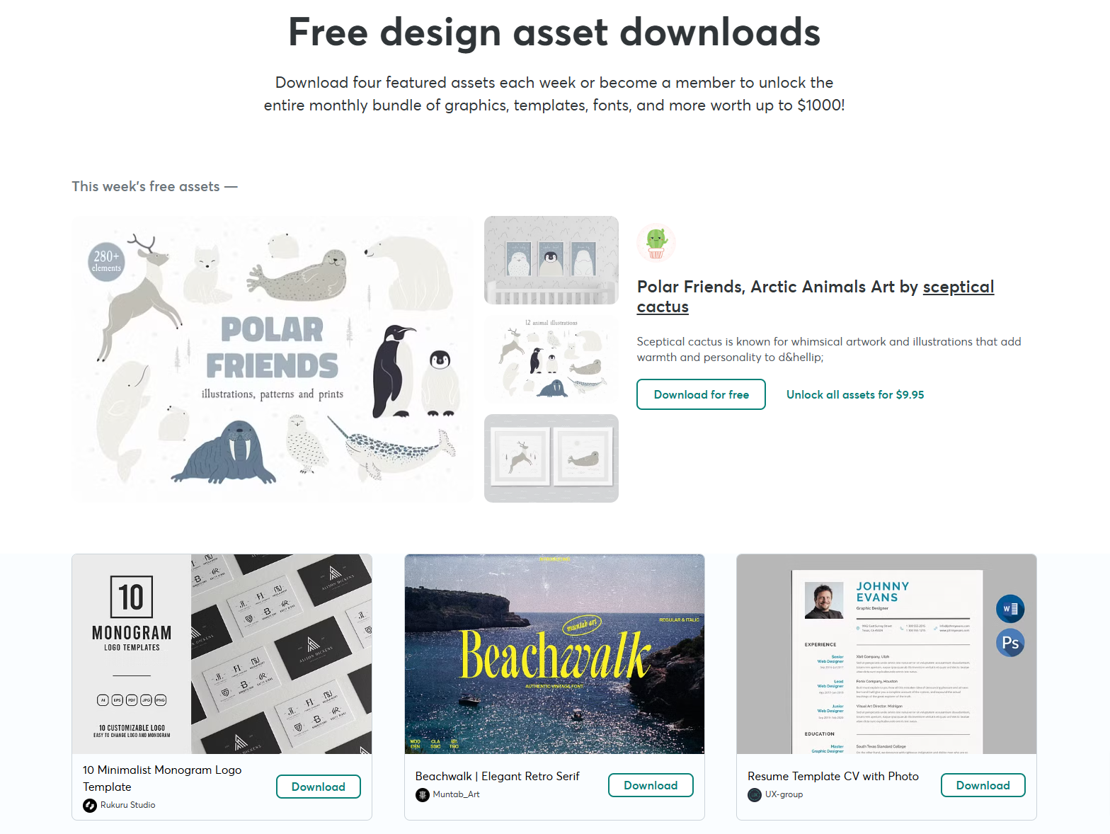 Free Goods Of The Week main image