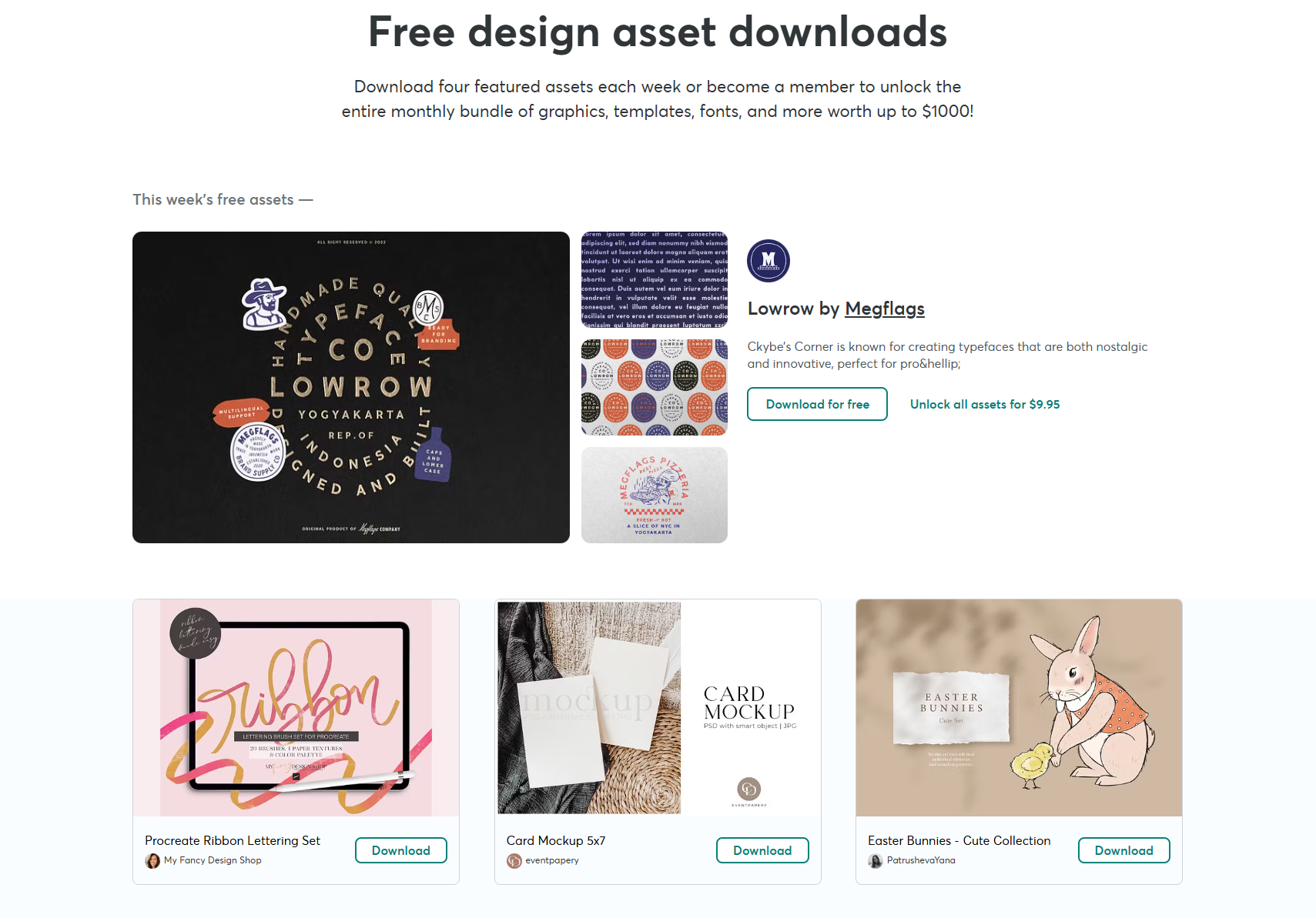 Free Goods Of The Week main image