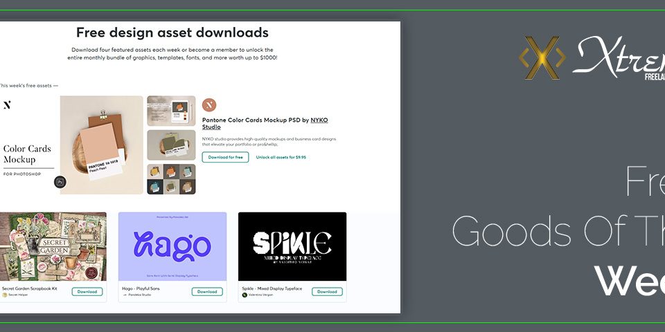 Free Goods Of The Week featured image