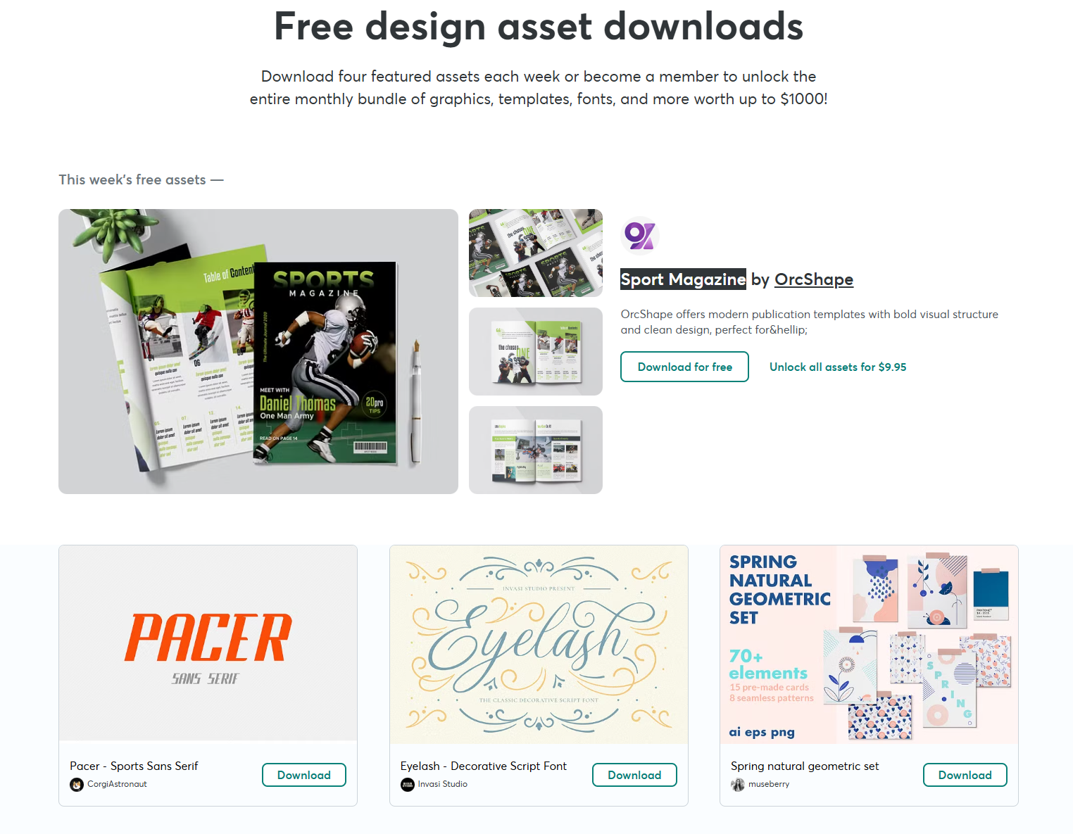Free Goods Of The Week main image