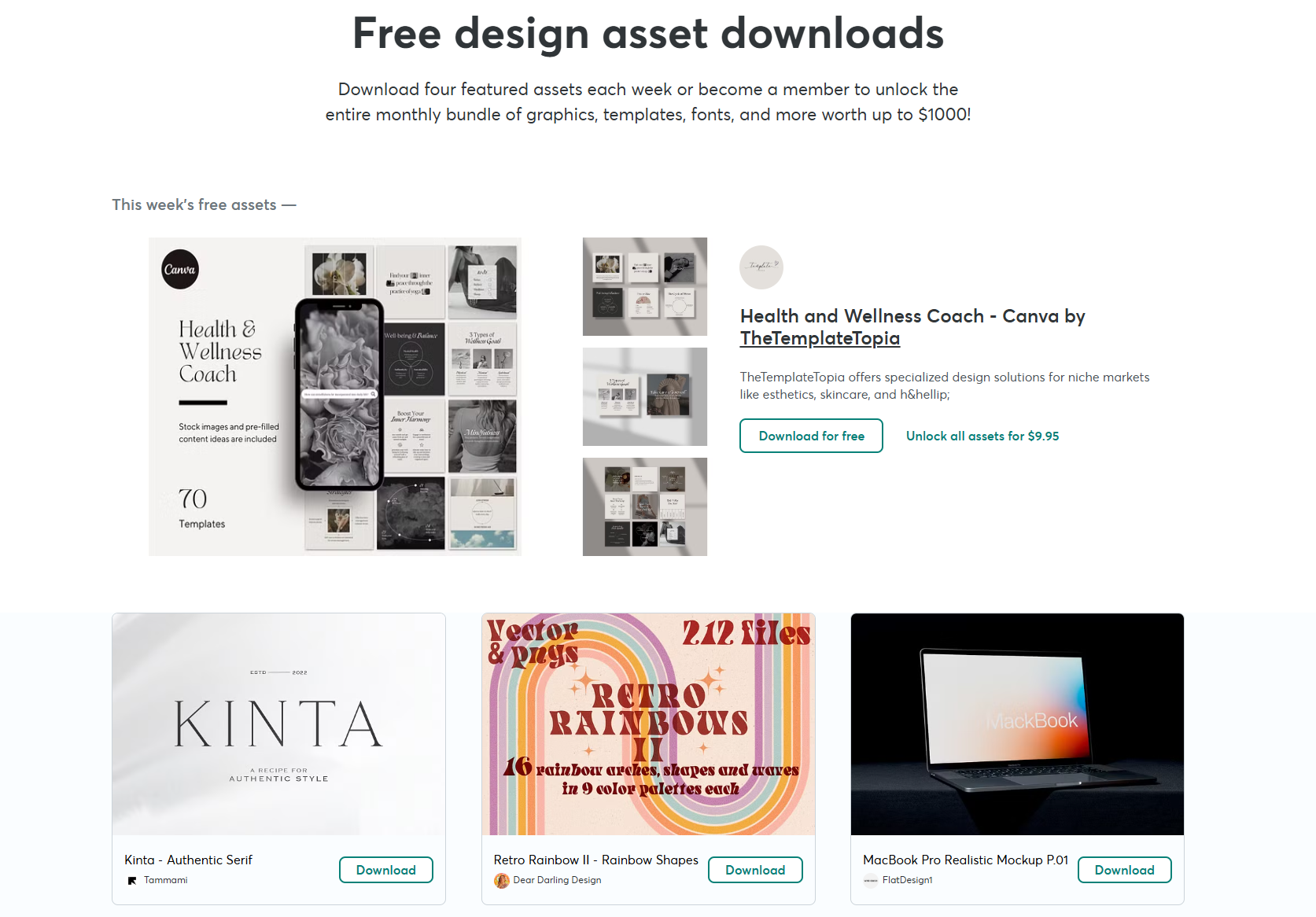 Free Goods Of The Week main image