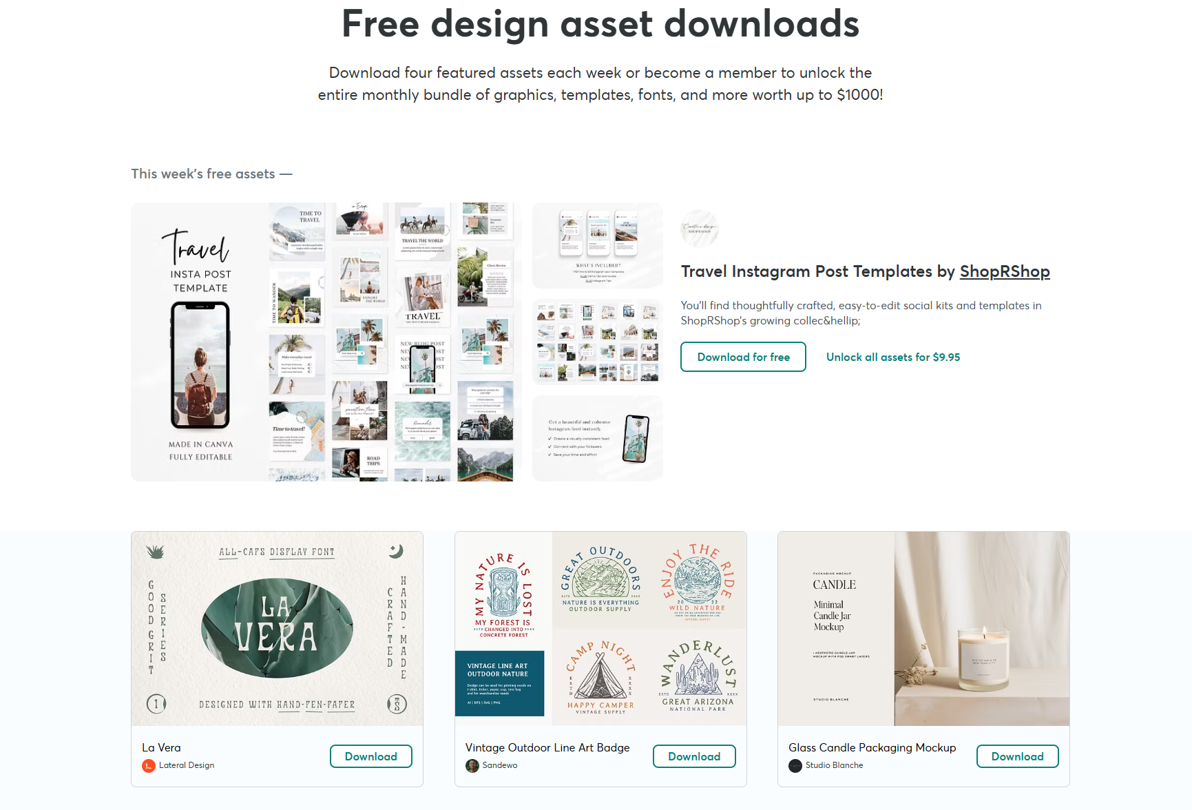 Free Goods Of The Week main image