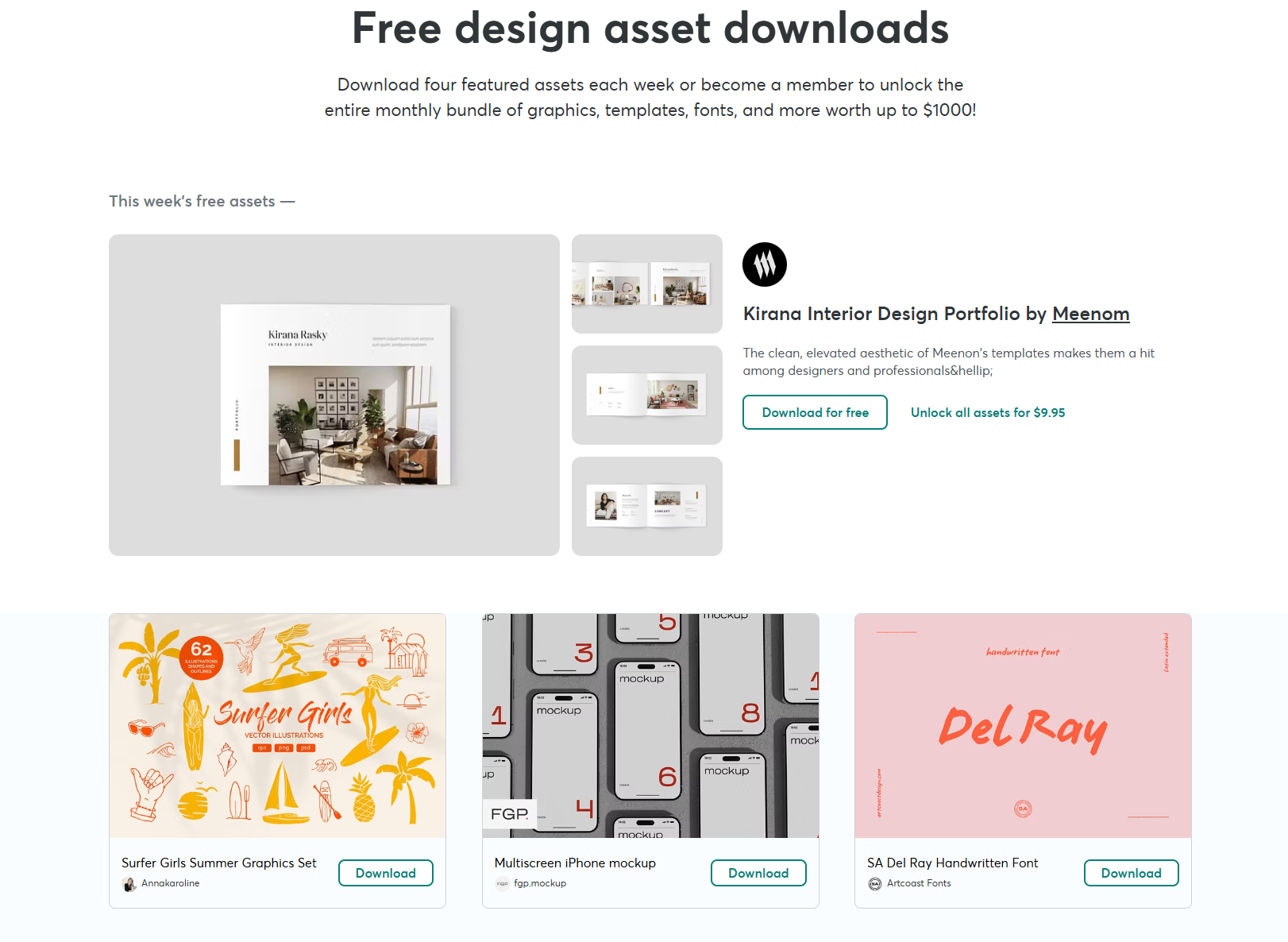 Free Goods Of The Week main image