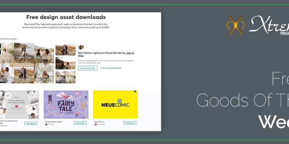 Free Goods Of The Week featured image