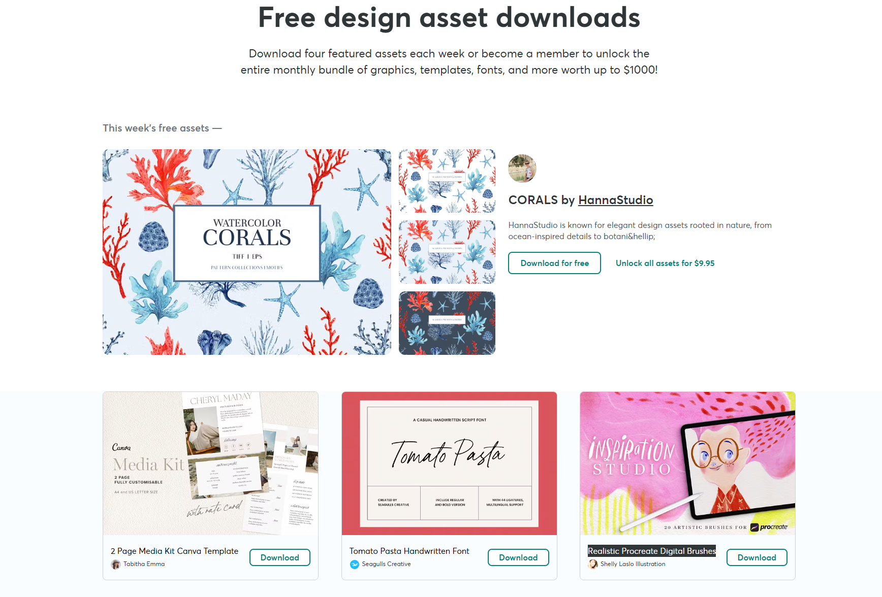 Free Goods Of The Week main image