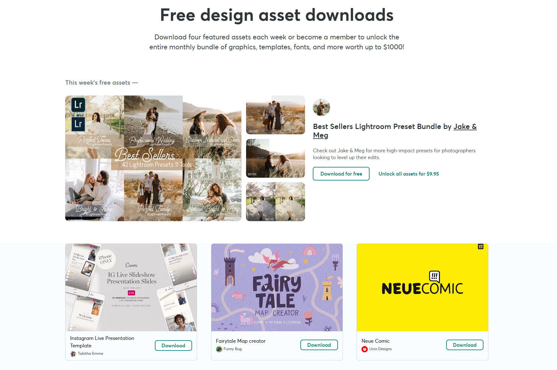 Free Goods Of The Week main image