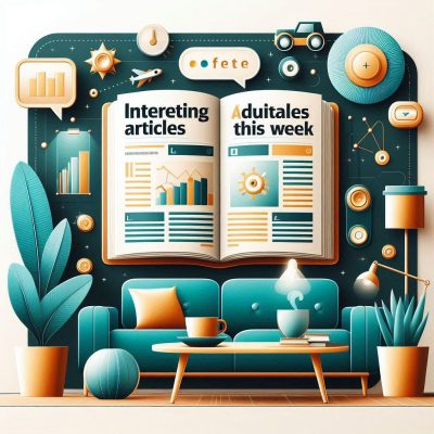 AI generated image - Interesting Articles This Week