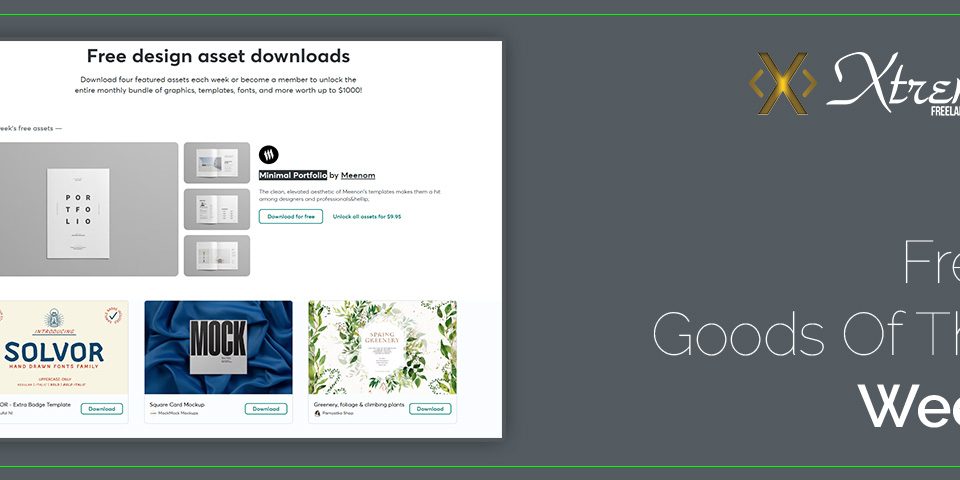 Free Goods Of The Week featured image