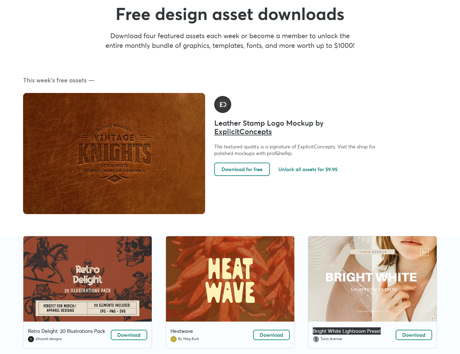 Free Goods Of The Week main image
