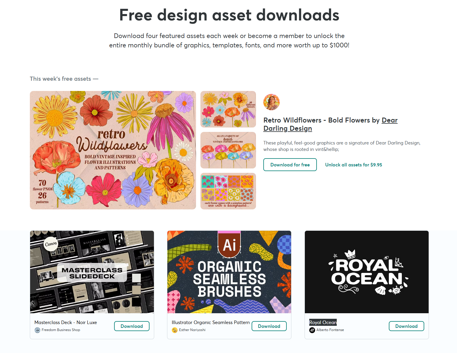 Free Goods Of The Week main image