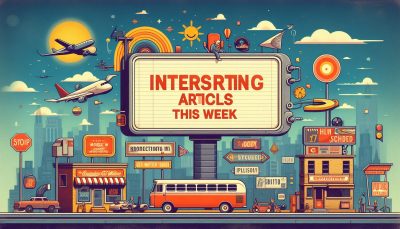 AI generated image - Interesting Articles This Week