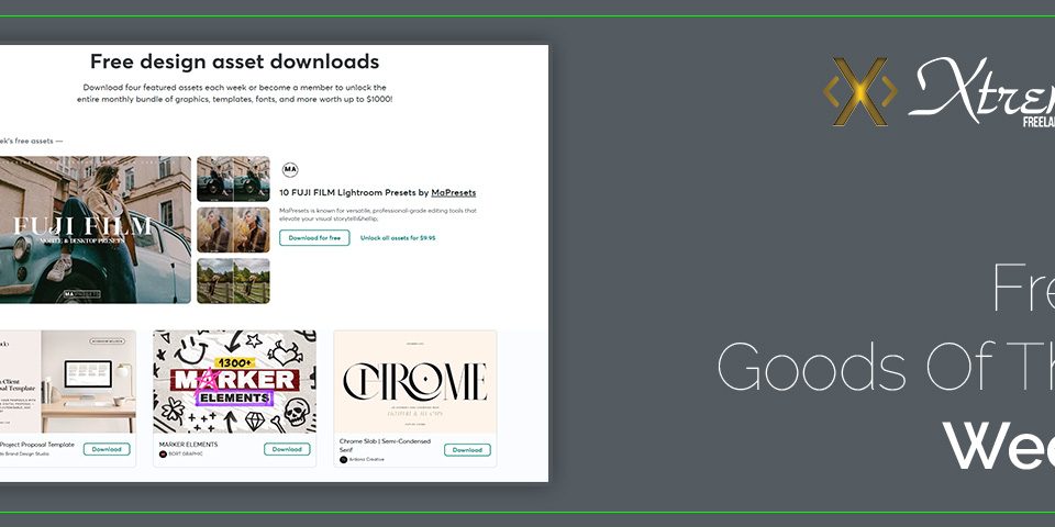 Free Goods Of The Week featured image