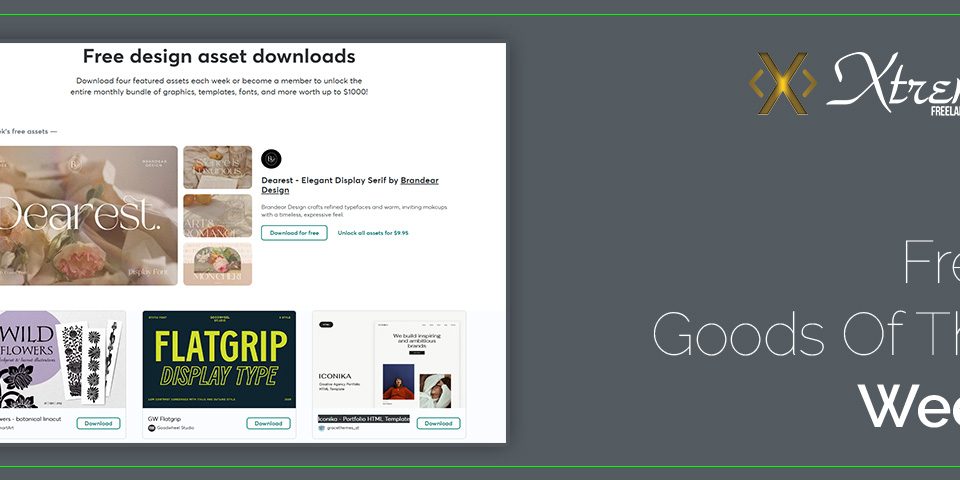 Free design assets for download