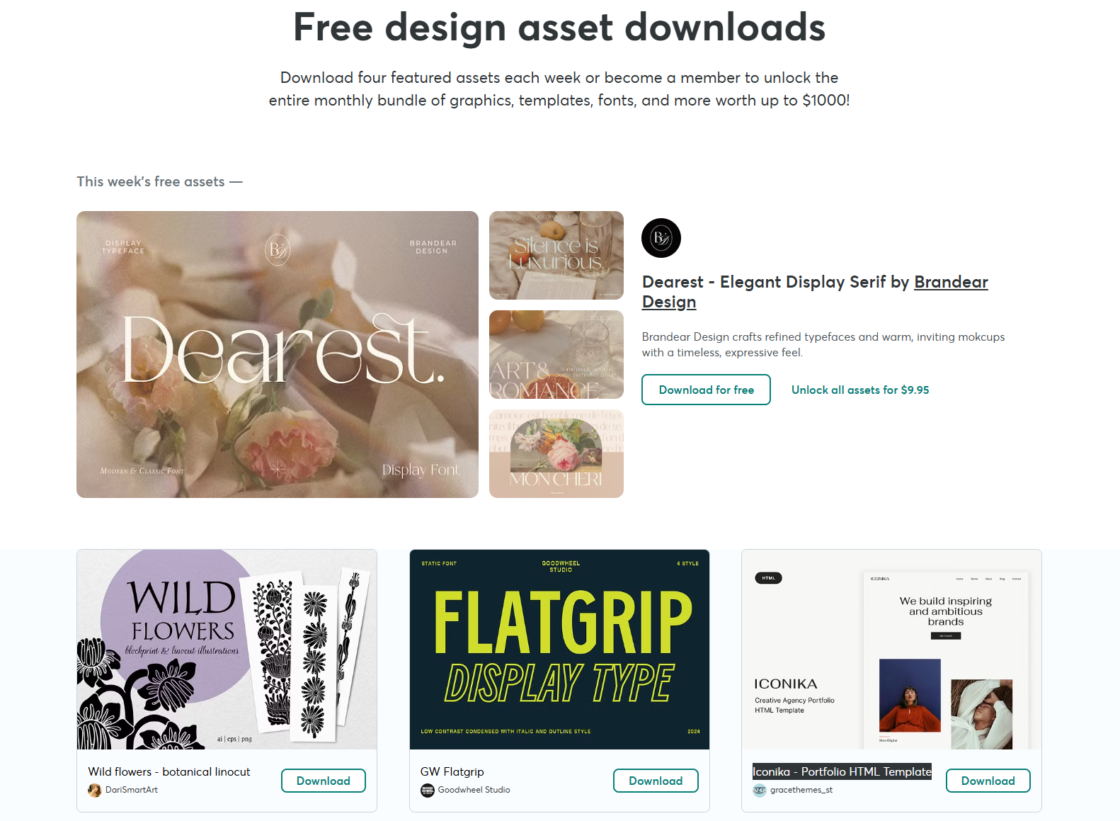 Free Goods Of The Week main image