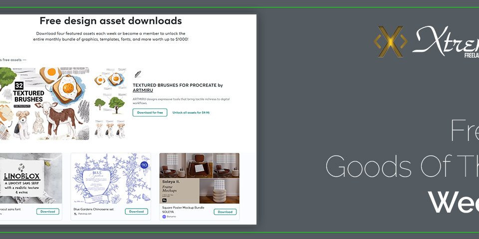 Free Goods Of The Week featured image