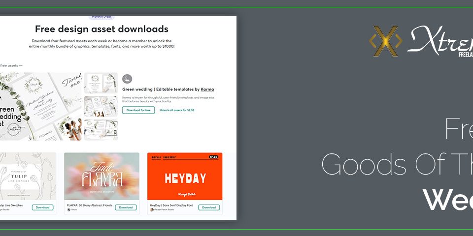 Free design assets and downloads available