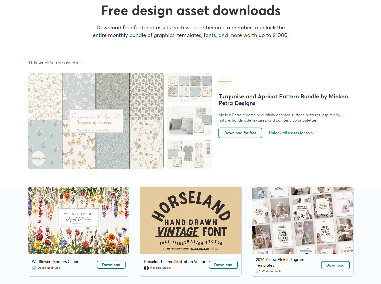 Free Goods Of The Week main image